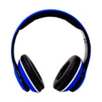 NECNON NCAB0103RZ Audifonos over-ear bluetooth nbh-01 sonido hi-fi 3.5mm radio fm micro sd 3.5mml manos libres rubberized azul