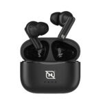NECNON Audifonos in-ear NTWS-103 bluetooth 5.3 tws super bass manos libres hasta 5 hrs de duración - 4 indicadores de carga en dock, negro