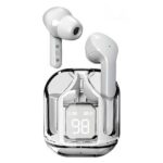 BROBOTIX Audifono bluetooth tws v5.3 - modelo max, earbuds, in-ear, led digital, control táctil, universal, blanco, 6005859