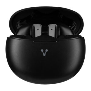 ESB-310-BK Audifonos VORAGO esb-310 bluetooth 5.4 24 hrs de reproducción - controles táctiles, función manos libres y conexión para carga usb tipo c color negro