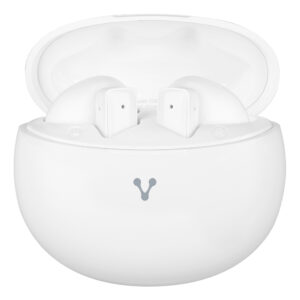 ESB-310-WH Audifonos VORAGO esb-310 bluetooth 5.4 24 hrs de reproducción - controles táctiles, función manos libres y conexión para carga usb tipo c color blanco