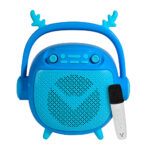 BSP-205-BL Bocina VORAGO bsp-205 bluetooth / msd / usb / 3.5mm micrófono con modos de voz color azul