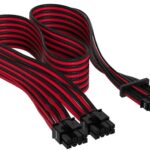 CORSAIR Cable alim 12+4pin CP-8920334 600w nr/rj