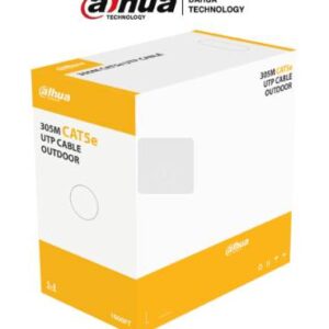 Dahua Technology DH-PFM920-5EU Bobina de Cable UTP para Exterior Cat5e/ 100 Cobre/ 305 Metros/ Color Negro/ Cubierta Exterior MDPE/ Cumple con Estandares ANSI/TIA 568-C.2 NB