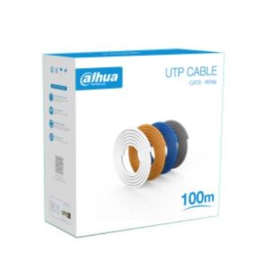 Dahua Technology Bobina De 100 Mts De Cable Utp DH-PFM920I-6U-C-100-white Cat6/ Aluminiem/ Color Blanco/ Cubierta Retardante De Flama Con Certificacación Ansi/ Ul Cm/ Ideal