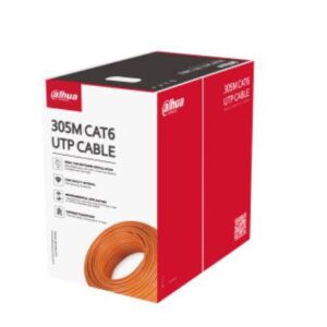 Dahua Technology Bobina De 305Mts De Cable Utp DH-PFM922I-6U-C-white Cat6/ Aluminieum/ Color Blanco/ Cubierta Retardante De Flama Con Certificacación Ansi/ Ul Cm/ Ideal Par