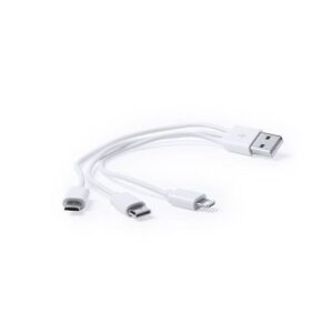 DBUGG Cable 3 en 1 . 1 metro de largo . Con entrada USB A - USB C y MICRO USB DB-G-3.1