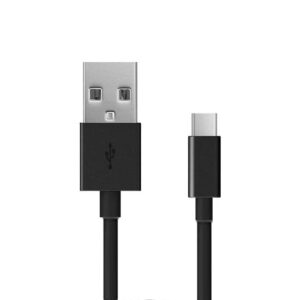 DBUGG Cable USB A a TIPO C - color NEGRO. 1 metro de largo . Alta resistencia de materiales y carga rápida DB-G-USBCN