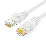 HIKVISION DS-1NP6UEC0-200-W Cable de Parcheo (Patch Cord) / UTP 100 cobre/ Cat. 6 (24 AWG ) / 2 Metros / Color blanco / Ideal para PoE+ / Interior