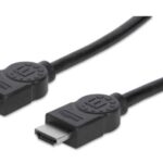 MANHATTAN 322539 HDMI Macho a HDMI Macho - Blindado, Negro, 10m 4K@30Hz, 3D