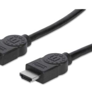 MANHATTAN 322539 HDMI Macho a HDMI Macho - Blindado, Negro, 10m 4K@30Hz, 3D