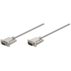 MANHATTAN 304238 cable serial de datos db9-h 1.8m