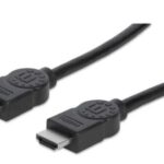 MANHATTAN 306133 Cable HDMI Macho a HDMI Macho - Blindado, 4K@30Hz, 3D, Negro, 5m.
