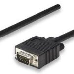 MANHATTAN 371377 CABLE MONITOR SVGA 8MM HD15M-M Longitud 11.0M - Color Negro.
