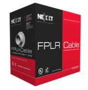 NEXXT NFC-18URR Cable alarma conta incendios FPLR UTP 1 PAR 18AWG PVC CMR 305 M 100 COBRE