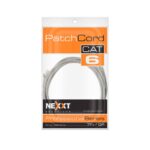 NEXXT AB361NXT12 Cable patch cord Cat.6 UTP - multifilar, con revestimiento tipo CM, 2.31M, Gris 24AWG