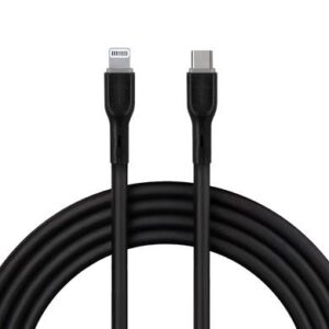 Cable usb v3.0 tipo c - lightning - 1 metro, negro, BROBOTIX 6006832