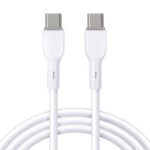 Cable usb v3.0 tipo c – c - 1 metro, blanco, BROBOTIX 6006849