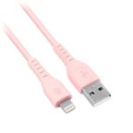 Cable usb v3.0 tipo a – lightning - 1 metro, rosa, BROBOTIX 6001615