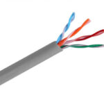 Bobina SAXXON OUTP5ECCA305G - 305 m, Gris, CAT5e, Núcleo de aluminio recubierto de cobre