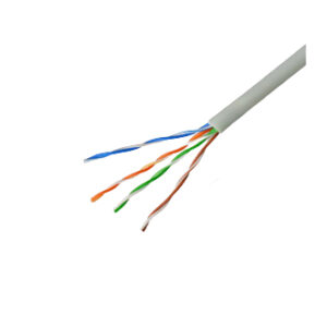 SAXXON OUTPCAT5E100M - Bobina de Cable UTP Cat5e 100 Cobre/ 100 Metros/ Color Gris/ Uso Interior/ 4 Pares/ Soporta Pruebas de Rendimiento