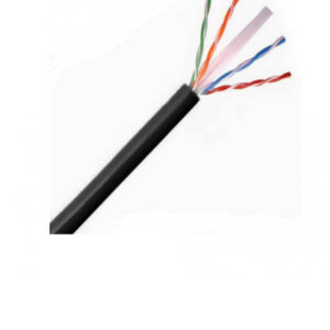 SAXXON OUTP6COP305NE - Bobina de cable UTP Cat6 100 cobre - 305 metros, exterior, con cubierta LDPE, 4 pares, cumple con ISO/IEC 11801 Ed2, EIA/TIA568