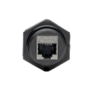 Acoplador TRIPP-LITE N206-BC01-IND - RJ-45, Hembra/hembra, Negro, Cat5 / Cat6
