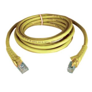 TRIPP-LITE Cable Ethernet - Tripp Lite, Modelo N201-002-YW, Cables Premium para aplicaciones Categoría 6, Categoría 5 y Categoría 5e clasificados para comunicaciones