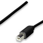 MANHATTAN 342650 Cable USB Para impresora USB-A a USB- B Macho-Macho - Negro, 1.8 m,