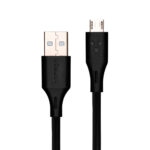 Cable usb VORAGO CAB-M01B usb- micro usb 1metro negro