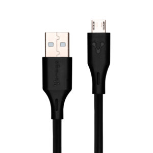 Cable usb VORAGO CAB-M01B usb- micro usb 1metro negro