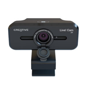 CREATIVE LABS Cámara Web Creative Webcam 2K QHD 4X Digital Zoom con microfono - USB - VF09000 V3