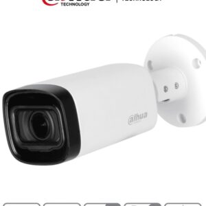 Dahua Technology DH-HAC-HFW1500RN-Z-IRE6-2712-S2 DAHUA HAC-HFW1500R-Z-IRE6 - Camara Bullet de 5 Megapixeles/Lente Motorizado de 2.7 a 12 mm/ IR de 60 Mts/ Metálica/ IP67/ BLC/HLC/DWDR/