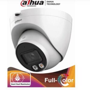 Dahua Technology DH-IPC-HDW2449T-S-IL DAHUA IPC-HDW2449T-S-IL - Camara Domo IP de 4 Mp/ Dual Inteligente+Full Color/ WizS/ 2.8mm/ 95°/ Microfono/30 Mts/Metálica/Ranura MicroSD/WDR/PoE