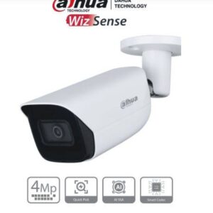 Dahua Technology DH-IPC-HFW3441E-S-S2 DAHUA IPC-HFW3441E-S-S2 - Camara IP Bullet de 4 Mp con IA/ WizSense/ Lente de 2.8mm/ 107 Grados de Apertura/ Microfono Integrado/ IR de 50 Metros