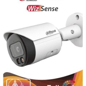Dahua Technology DH-IPC-HFW2549S-S-IL DAHUA IPC-HFW2549S-S-IL - Camara Bullet IP 5 Mp/Dual Inteligente+Full Color/ WizSense/ 2.8mm/ 111 °/ Microfono / 30 M IR/ Metal/ Ranura MicroSD; PoE