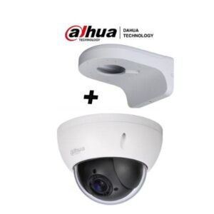Dahua Technology DAHUA SD22204IGCPAK - Camara mini PTZ de 2 MP HDCVI / 4X Zoom óptico con brazo de pared PFB203W incluido