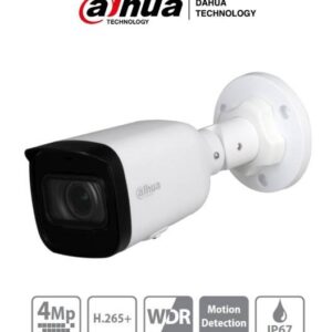 Dahua Technology IPC-HFW1431T1N-ZS-2812-S4 DAHUA IPC-HFW1431T1-ZS-S4 - Camara IP Bullet de 4 Mp/ Lente Motorizado de 2.8 a 12mm/ H.265/ IR de 50 Metros/ WDR Real - Ranura para MicroSD/ IP67/ PoE