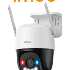 CAMARA IMOU Cruiser SC 3MP IPC-K7FN-3H0WE - IP PT de 3 MP/ Wifi/Full C/luces Rojo-Azul/Audio 2 Vías/30M IR/Sirena/ Smart tracking/Ranura MicroSD/IP