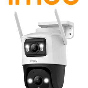 CAMARA IMOU Cruiser Dual 6MP IPC-S7XN-6M0WED IP PT Wifi Dual de 6 MP/Lente Fijo de 3 MP y Lente PT de 3 MP/30M IR/Micro y Altavoz Integrado/con IA