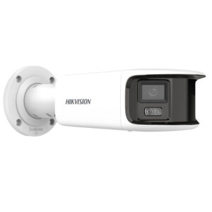 HIKVISION DS-2CD2T87G2-PLSU/SL(C) [FlexVu] [PROTECCIÓN ACTIVA] Bala IP Panorámica 8 Megapixel (4K) / Imagen a Color 24/7 (ColorVu) / PoE / WDR 130° / IP67/ACUSENSE / Luz Estroboscópica