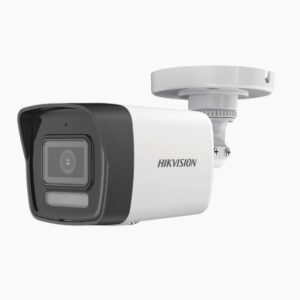 HIKVISION DS-2CE16K0T-LFS [Dual Light + ColorVu] Bala TURBOHD 3K (5 Megapixel) / Lente 2.8 mm / 30 mts IR + 20 mts Luz Blanca / Gran Angular 104.9°
