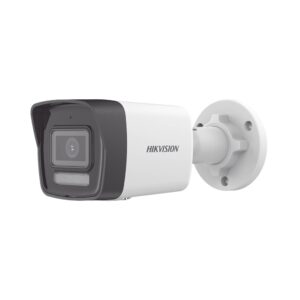 HIKVISION Cámara Bala IP 4 Megapíxel DS-2CD1043G2-LIU(F) / Lente 2.8 mm / 30 mts IR + 30 mts Luz Blanca / Micrófono Integrado / ACUSENSE Lite / Exterior IP67 / H.265