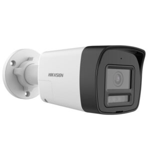 HIKVISION DS-2CE16D0T-LTS [Audio Bidireccional + Dual Light + ColorVu] Bala TURBOHD 2 Megapixel (1080p) / Lente 2.8 mm / 30 mts IR EXIR + 20 mts Luz Blanca