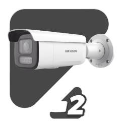 HIKVISION DS-2CD2623G2-LIZS2U Dual Light + 2 Micrófonos Integrados Bala IP 2 Megapixel / Lente Mot. 2.8 a 12 mm / 60 mts Luz Blanca + 60 mts IR