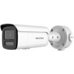 HIKVISION DS-2CD3T86G2H-LISU Bala IP 8 Megapixel / Lente 4 mm / Dual Light (60 mts IR + 60 mts Luz Blanca ) / Darkfighter S / Exterior IP67 / WDR 130 dB / 4 Analíticos