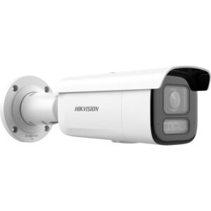 HIKVISION DS-2CD2663G2-LIZS2U Bala IP 6mp/ Lente Mot. 2.8 a 12mm/ 60m Luz Bca/ 60m IR/ IP67/ IK10 / WDR 120 dB/ PoE+/ ACUSENSE/ Alarmas IO/ Micro SD/ ONVIF/ Metal/ ACUSEARCH