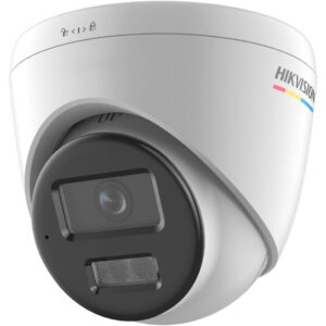 HIKVISION DS-2CD1367G2H-LIUF [Dual Light + ColorVu] Turret IP 6mp/ Lente 2.8mm/ 30m IR/ 30m Luz Bca/ Micrófono Integrado/ ACUSENSE Lite/ IP67/ WDR 120 dB/ PoE/ Micro SD