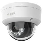 IPC-D120HA-U HILOOK Series / Domo IP de 2 Megapixel (1080p) / Lente 2.8 mm / 30 mts IR / Micrófono Integrado / Exterior IP67 / PoE