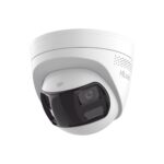 HILOOK IPC-T280HAD-LUF/SL Turret IP 8mp/ Imagen Panorámica 180°/ PoE/ IP67/ Audio Bidireccional/ Alarma Visual y Auditiva Integrada / Smart Supplement Light / Micro SD 512 GB